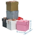thumbnail image 3 of Cajas de Regalo GP SUP 6 Piezas Colores Mixtos 10x10x10 cm, 3 of 8