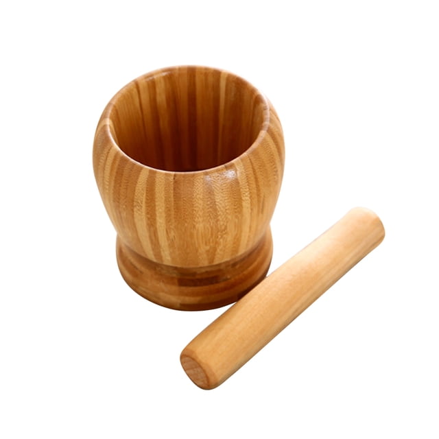 Miangastore Pot à Ail Multifonctionnel Durable pour la Maison Ensemble de Pilon et Bol à Pilon (Taille G)