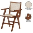 thumbnail image 2 of Meridian Furniture Preston Walnut Dining Arm Chair (Set of 2), 2 of 8