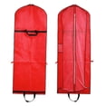thumbnail image 2 of Bolsa para ropa, funda protectora para vestidos de novia largos, plegable, portátil, para guardar en el armario, para viajes, para ropa, abrigos y faldas largas., 2 of 4