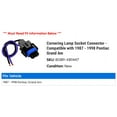 thumbnail image 2 of Cornering Lamp Socket Connector - Compatible with 1987 - 1998 Pontiac Grand Am 1988 1989 1990 1991 1992 1993 1994 1995 1996 1997, 2 of 2