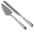 thumbnail image 1 of Silver Plated Cake Serving Set with Raised Loop Heart, 1 of 1