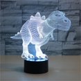 thumbnail image 3 of 3d Dinosaur Children Night Lamp Led Colors Changing Lighting Decoration Creative Gift Lamp Bedside Lamp Table Lamp, 3 of 5