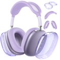 thumbnail image 1 of Aiaabq Funda Para Airpods Max Funda Antirrayas Para Almohadillas Para Los Oídos/Cubierta Para Las Orejeras/Cubierta Para La Diadema Para Airpods Max. Tpu Suave Transparente Y Piel De Silicona A Prueba, 1 of 5