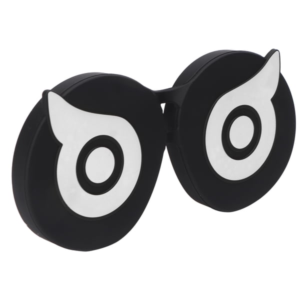 Funda protectora de silicona para lentes de realidad virtual, con forma de búho, para PICO4, color blanco