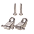 thumbnail image 3 of 2pcs Electric Guitar String Roller Retainer Guide Guitar Replacement Parts Accessories with Mounting Screws, 3 of 5