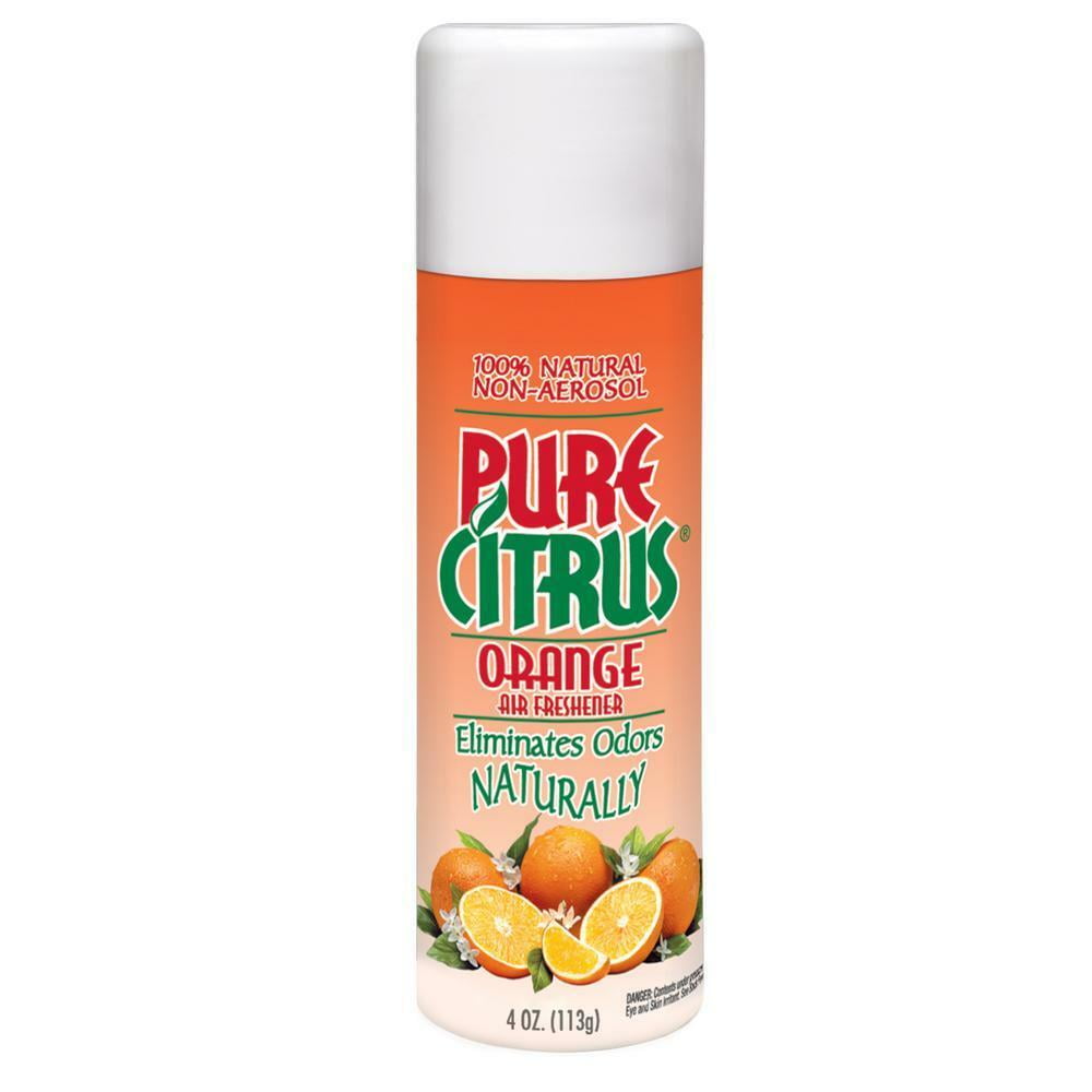Pure Citrus NA228 Orange AllNatural NonAerosol Odor Eliminator, 4 fl