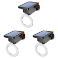 thumbnail image 1 of Luz trasera solar para bicicleta, impermeable, recargable por USB, luz LED para bicicleta (estilo redondo), 1 of 4
