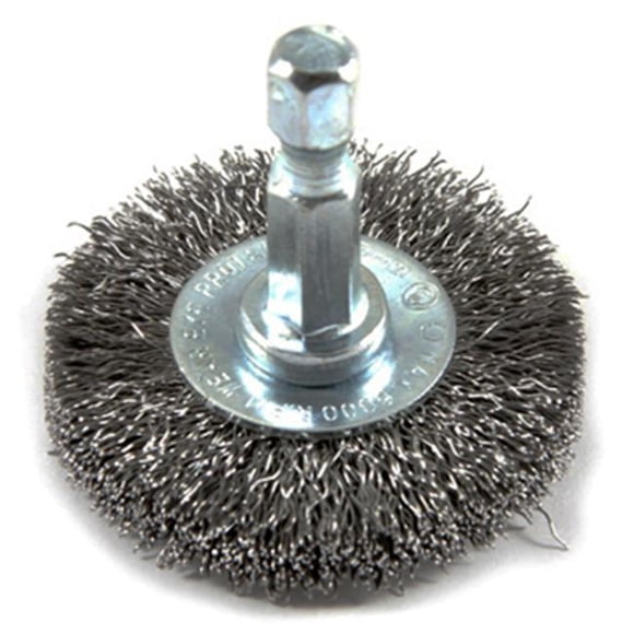 72726 Crimped Wire Wheel - 1.5 x 0.25 x 0.01 in.