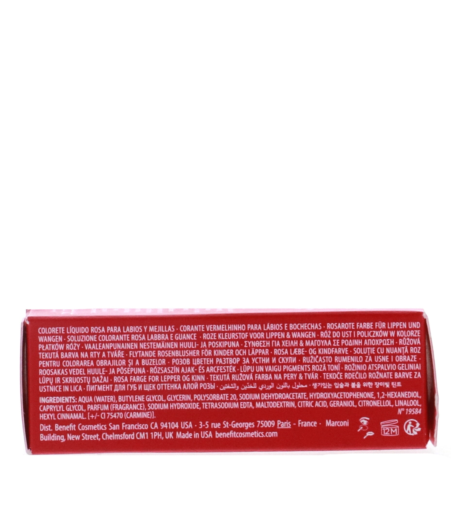 Benefit Benetint Rose-Tinted Lip & Cheek Stain, 0.2 oz