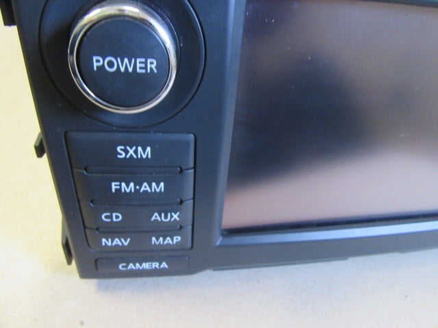 Pre-Owned 17 Nissan Titan Navigation Radio CD Player OEM - Verify Specific Vehicle Fitment In Description - (Good)