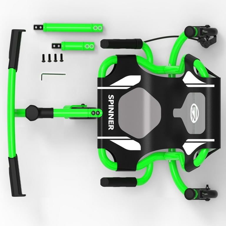 EzyRoller: Spinner - Lime Green - Ride-On Scooter, Cambering