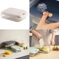 thumbnail image 1 of de almacenamiento para refrigerador Produce Saver organizadores de refrigerador apibles con bandeja de drenaje extraíble B perfecl  Contenedores de almacenamiento de nevera, 1 of 8