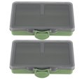 thumbnail image 3 of 2Pcs Mini PP Storage Box Case for Fishing Tackle Accessories, Bait Storage Organizer, Thicker Plastic Hooks, 3 of 7