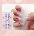 thumbnail image 1 of Product Category Nail Stickers Full Paste Finish European Gold Embossed False Kit for Home Use, 1 of 6