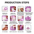 thumbnail image 4 of Tuphregyow Children's Lanterns Glowing In Ancient Style Lotus Flowers Mid Festival Lotus Lantern Hangings Material Package Purple, 4 of 7