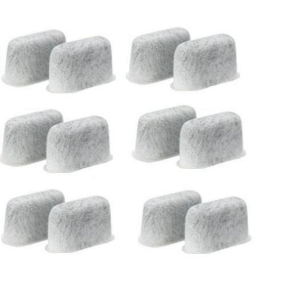 DCCF-12 12 Replacement Charcoal Water Filters for Cuisinart Coffee Machine
