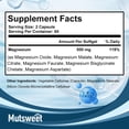 thumbnail image 3 of Magnesium Complex 500mg - 120 Veggie Capsules - Magnesium Supplement for Sleep, Muscle - Max Absorption, Gluten-Free, Non-GMO, 3 of 5