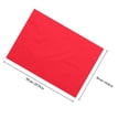 thumbnail image 2 of HOOWIFFY 4Pcs Needlework Cloths Linen Fabric for Sewing Home Decoration Dark Red, 2 of 6