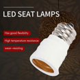 thumbnail image 2 of 6-Pack E12 to E14 White Bulb Converter LED Light Holder Lamp Adapter Socket Changer High Quality, 2 of 5