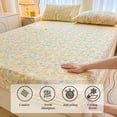 thumbnail image 5 of AuroraX Queen Fitted Sheets Sold Separately Deep Pocket Green Fitted Sheets Queen Size, 5 of 6
