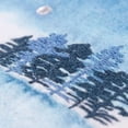 thumbnail image 2 of Blue Winter Wonderland Ornament Decorative Throw Pillow, 2 of 3