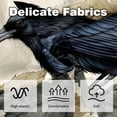 thumbnail image 3 of Crow Pillow Covers Set of 2 with Unique Patterns - Available in 16x16, 18x18, and 20x20 Inches for Various Occasions - Pillow Inserts Included, 3 of 6