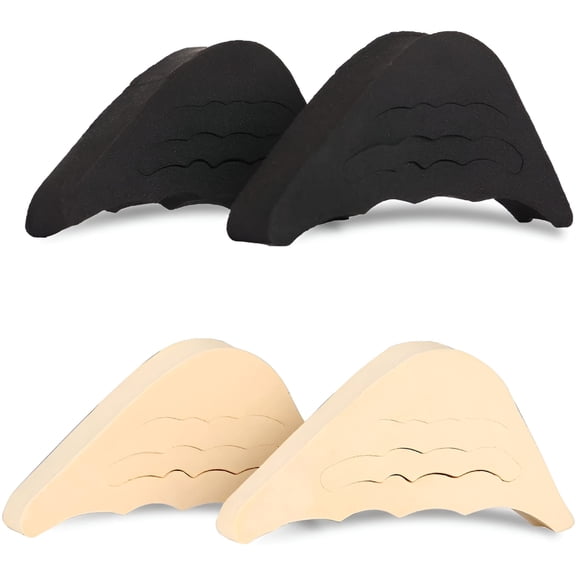 TELOLY 2 Pairs Shoe Filler,Toe Filler & Shoe Inserts to Make Big Shoes Fit,Adjustable Shoe Filler Unisex Shoe Inserts for Men & Women,Pumps,Flats,Sneakers