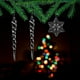 thumbnail image 5 of 10 piezas de decoraciones para árboles de Navidad colgante de gota de hielo de carámbano hecho de vidrio para colgar la decoración de Navidad Adepaton HR-0022, 5 of 7