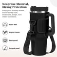 thumbnail image 5 of Bolsa portabotellas de agua Compatible con secadora, soporte para botella de agua con correa de hombro ajustable para senderismo, viajes, Camping, 5 of 5