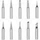 thumbnail image 1 of Kit de puntas de soldador, kit de reemplazo de puntas de soldadura de 900 m para Hakko, Radio Shack, TENMA, ATTEN, QUICK, Aoyue, estación de soldadura Yihua (juego de 10) esquí esquí Gafas de esquí, 1 of 5