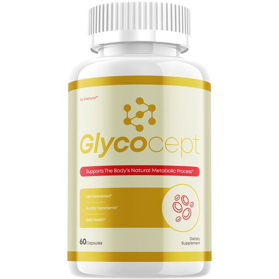 Glycocept Capsules – Glyco Cept Natural Blend Glycogen Formula for Health Support, 1 Pack, 60 Capsules