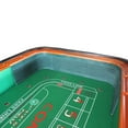 thumbnail image 3 of 12 Foot Deluxe Craps Dice Table with Diamond Rubber Casino Game Table, 3 of 8