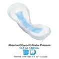 thumbnail image 4 of Select Light Bladder Control Pad, 10-1/2 Inch Length Light Absorbency Polymer Core One Size Fits Most Adult Unisex Disposable, Principle Business Enterprises, 2880 - Case of 96, 4 of 5