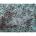 thumbnail image 4 of oneOone Silk Tabby Turquoise Green Fabric Animal Skin Sewing Material Print Fabric By The Yard 42 Inch Wide-JFU, 4 of 4