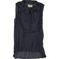 thumbnail image 1 of Ralph Lauren Blusa de punto estampada para mujer, azul, grande Ralph Lauren  Tejer, 1 of 1