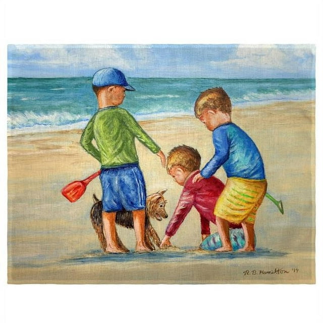 Betsy Drake PM1150 Tapis de Lieu de Trésor Enterré - Lot de 4