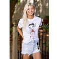 thumbnail image 3 of Retro Betty Boop Cartoon Wave Dancer Women's Graphic T Shirt Tees Brisco Brands S, 3 of 5