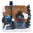 thumbnail image 4 of Colección Christmas Village, Casa de Navidad Adornos de resina navideños iluminados por LED Casa de resina navideña Experiencia incomparable Jadeshay A, 4 of 8