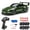 Green, variant on MIADEAL Fast Remote Control Drift Car, Mini Race Car, Interchangeable Wheels, 1:24 Scale RC Model, Light Blue