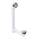 Jacuzzi LH33826 Universal Deep Soak Drain Brushed Nickel Brushed Nickel