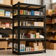 thumbnail image 4 of 5-tier Storage Shelves - Garage Shelving - Heavy Duty Adjustable Garage Shelves - Large Shelves For Tool Storage  60", 4 of 4