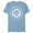 Ocean Blue, variant on Marvel Studios Deadpool & Wolverine Adamantium Katanas Logo- Short Sleeve Blended T-Shirt for Adults - Customized-Ocean Blue