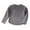 Grey, variant on Toddler Thermal Shirt Boys Long Sleeve White T Shirt Turtleneck Shirt Basic Tops Fall Clothes Kids Plain Tshirts 12-18 Months