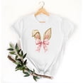 thumbnail image 4 of Mujeres Manga Corta de Verano Tops Pascua Impresa Cuello Redondo, Blusa de Moda Casual para la Primavera, 4 of 4