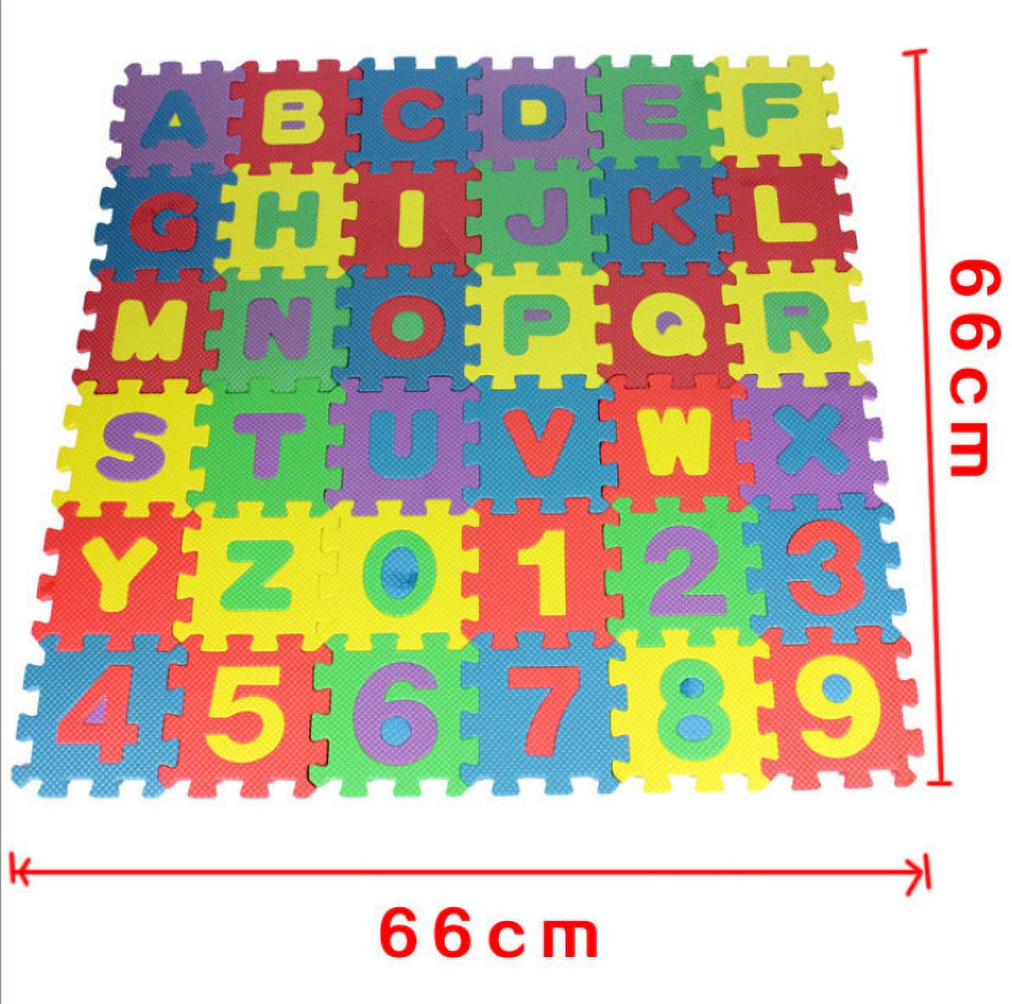 . life 36Pcs Soft EVA Foam Play Mat Numbers & Letters Baby Children Kids Playing Crawling Pad Toys New, EVA Foam Play Mat, EVA Foam Play Carpet - image 2 of 7