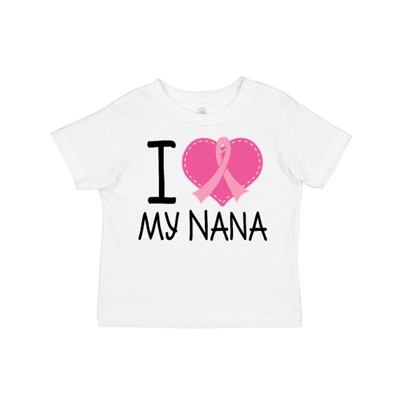 Inktastic Breast Cancer Nana Boys or Girls Toddler T-Shirt