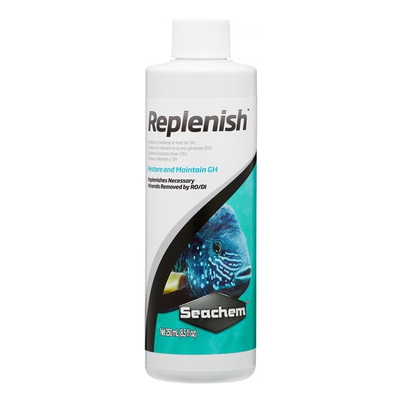Seachem Replenish Fish & Aquatic Life Marine & Freshwater Treatment, 8.5 Oz