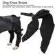 thumbnail image 2 of Soporte para la articulación de las patas traseras de los perros Vaina de compresión para las patas traseras de los perros para la curación de esguinces, traumatismos y artritis, 2 of 4