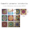 thumbnail image 3 of Pegatinas De Pared Autoadhesivas Diy Azulejo Baño Cocina Mandala Calcomanía (Ts278), 3 of 3